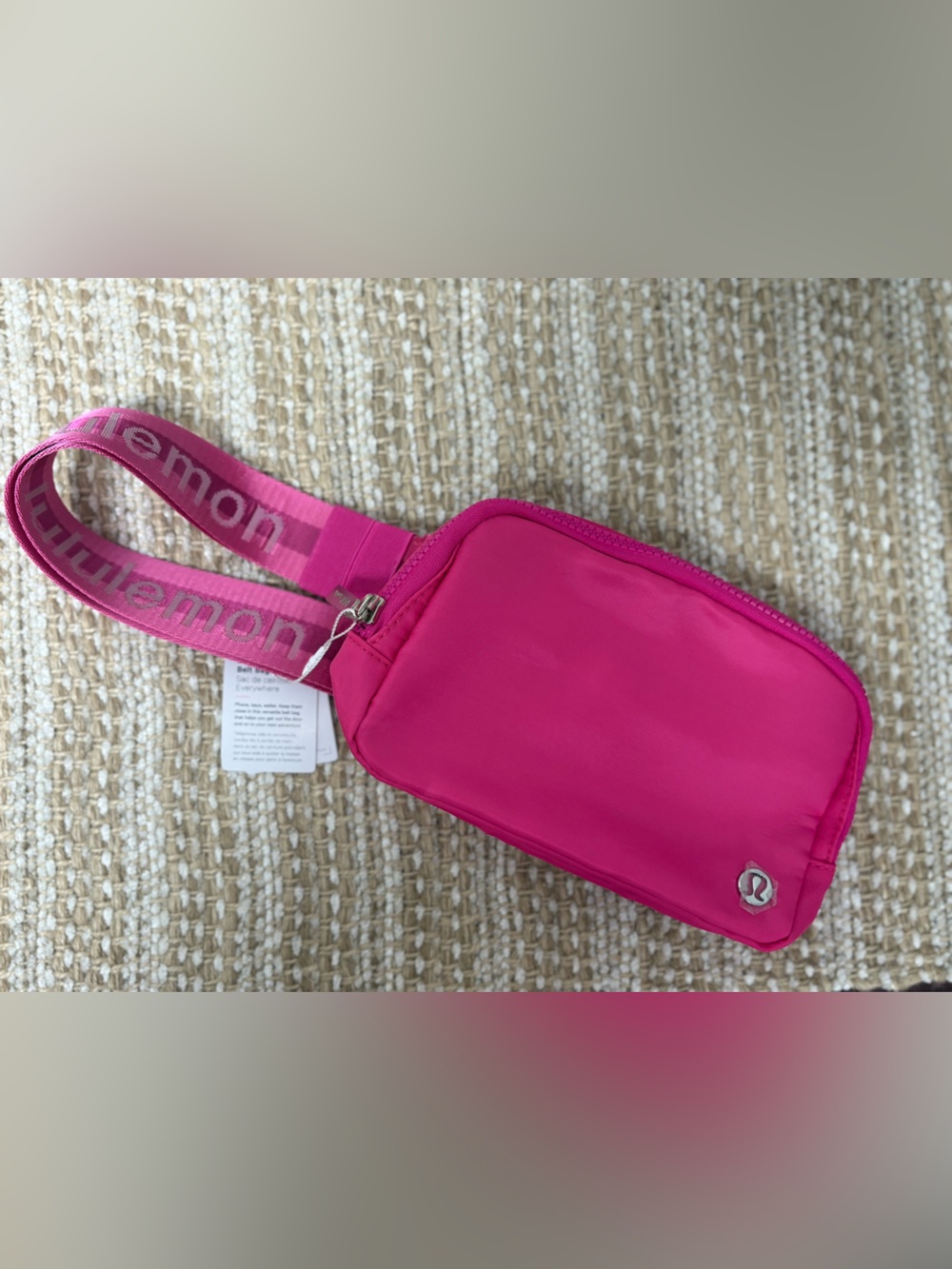 lululemon athletica Hot Pink Crossbody Sling Bag